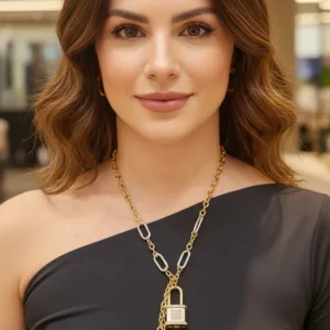 Collana Ciondolo Lucchetto