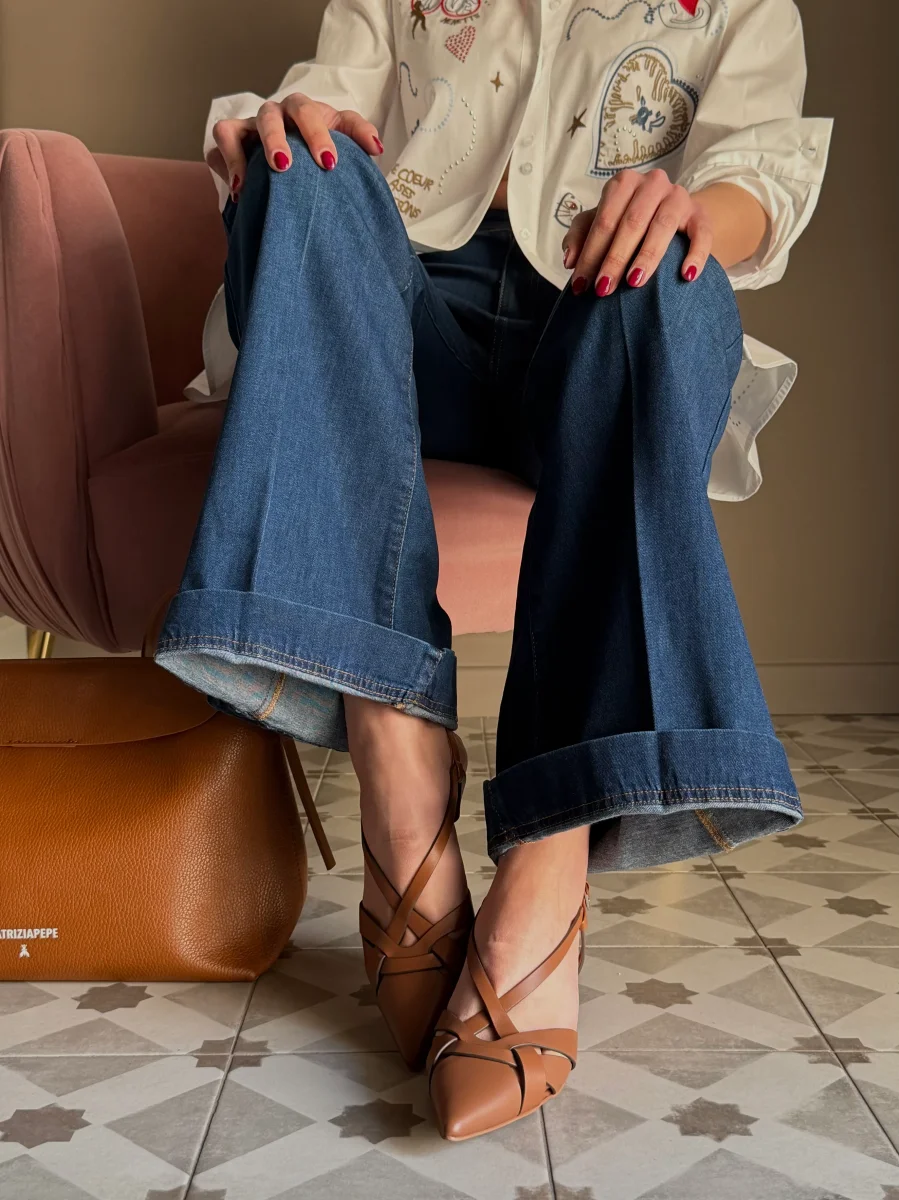 Slingback intrecciata Bibi Lou - immagine 3