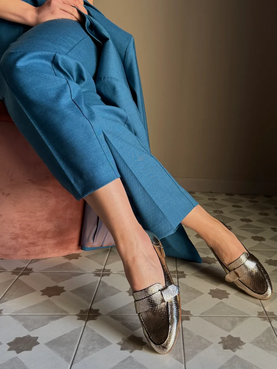 Mocassino whips platino - immagine 6