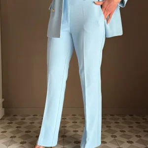 Pantalone in crepe a sigaretta