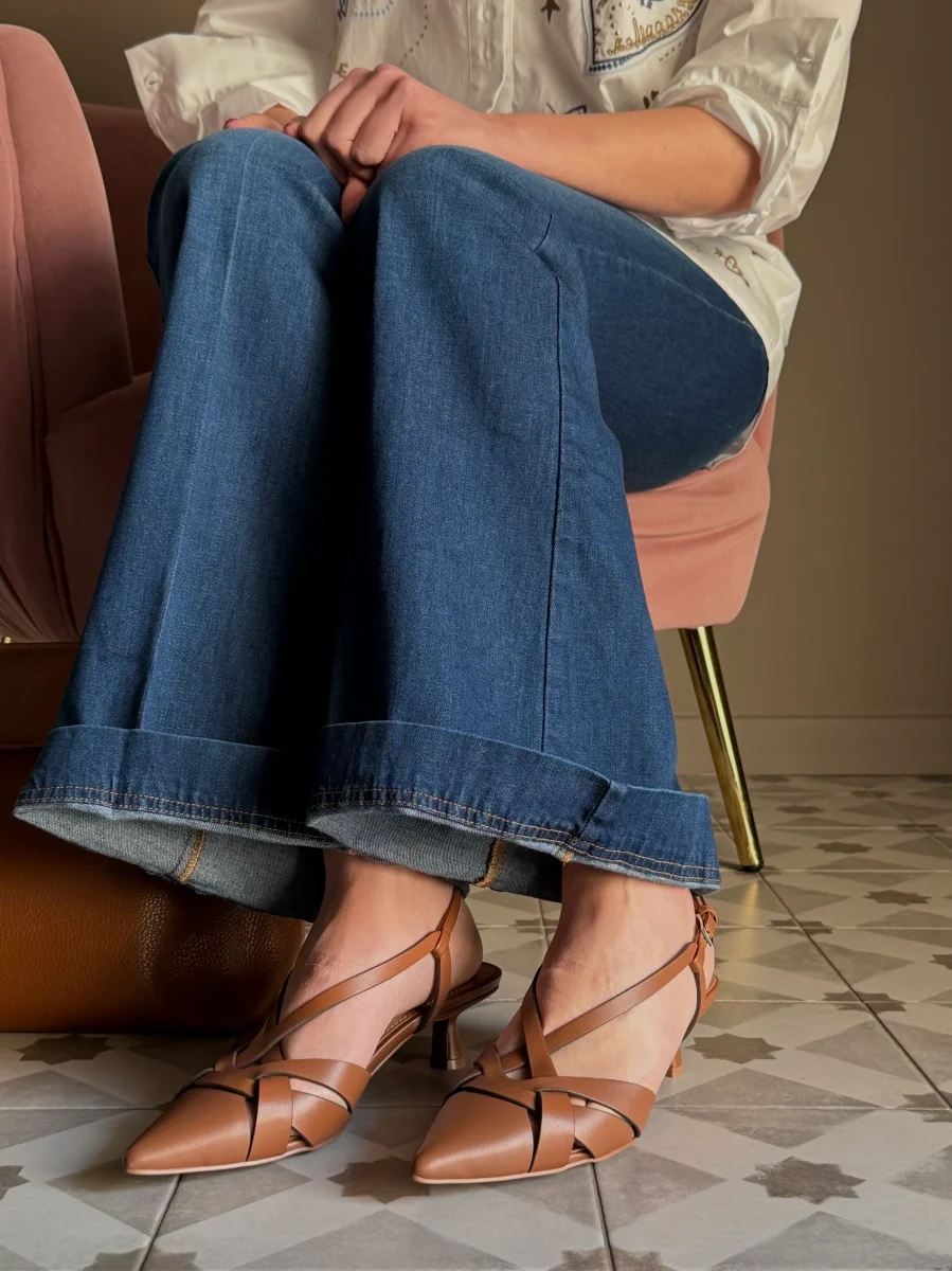 Slingback intrecciata Bibi Lou - immagine 9