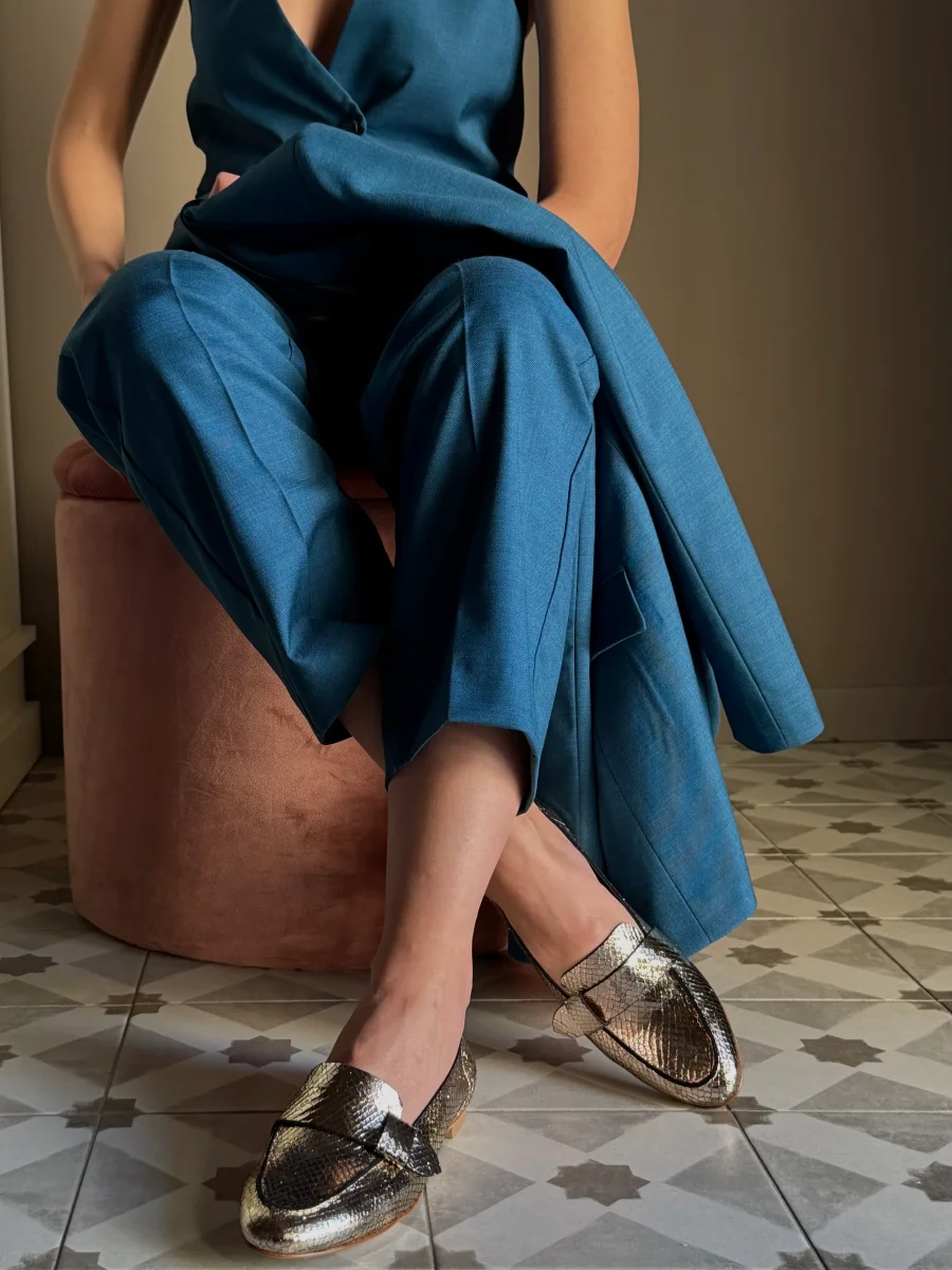 Mocassino whips platino - immagine 9