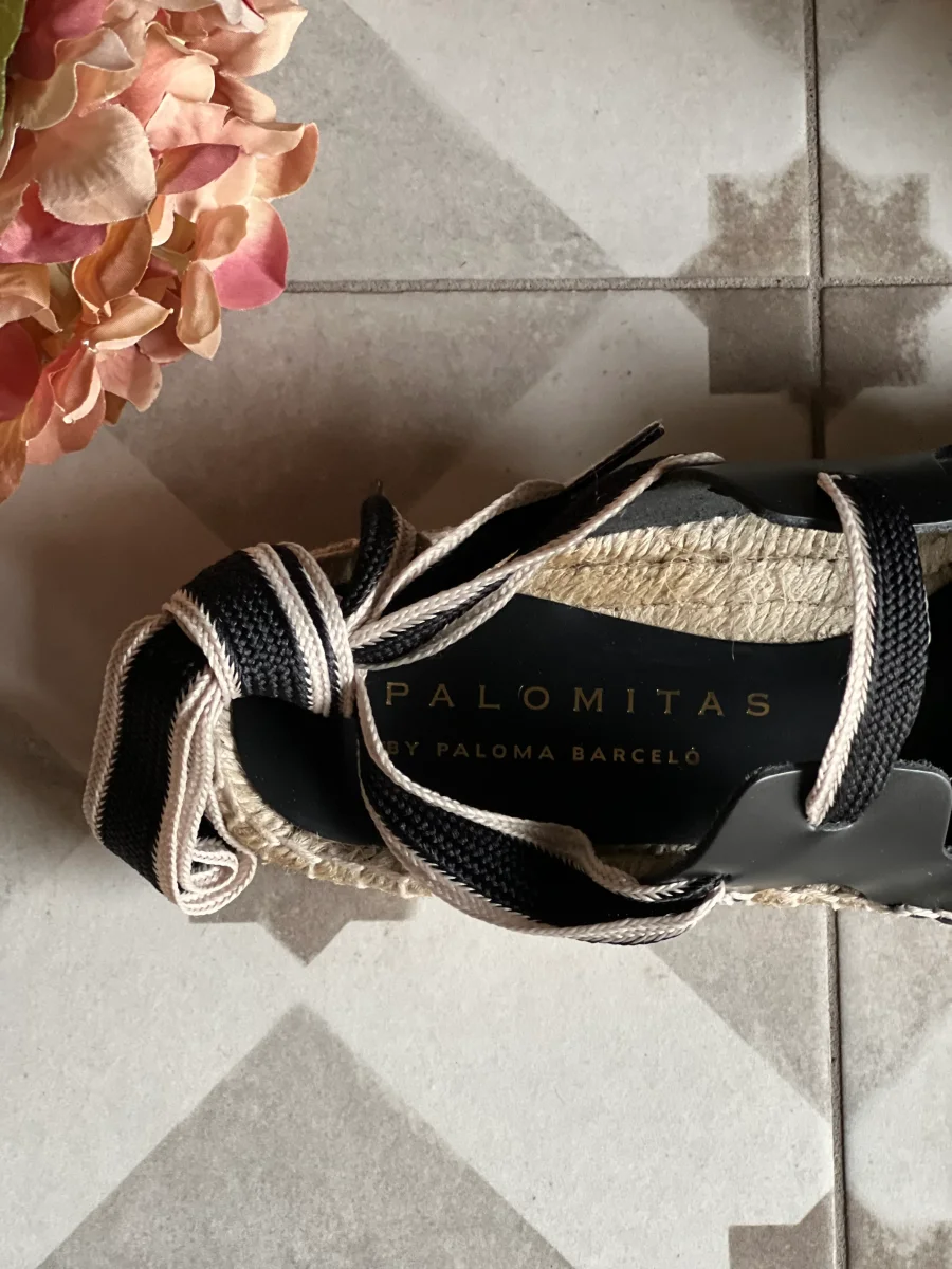 Sandalo espadrillas in pelle - immagine 7