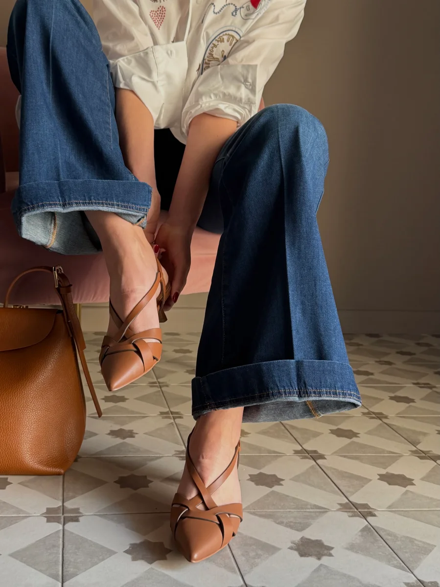 Slingback intrecciata Bibi Lou - immagine 5