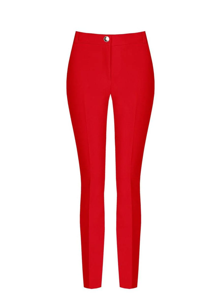 Pantaloni Sigaretta Senza Tasche - immagine 5