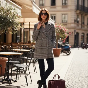 Cappotto Corto in Principe di Galles