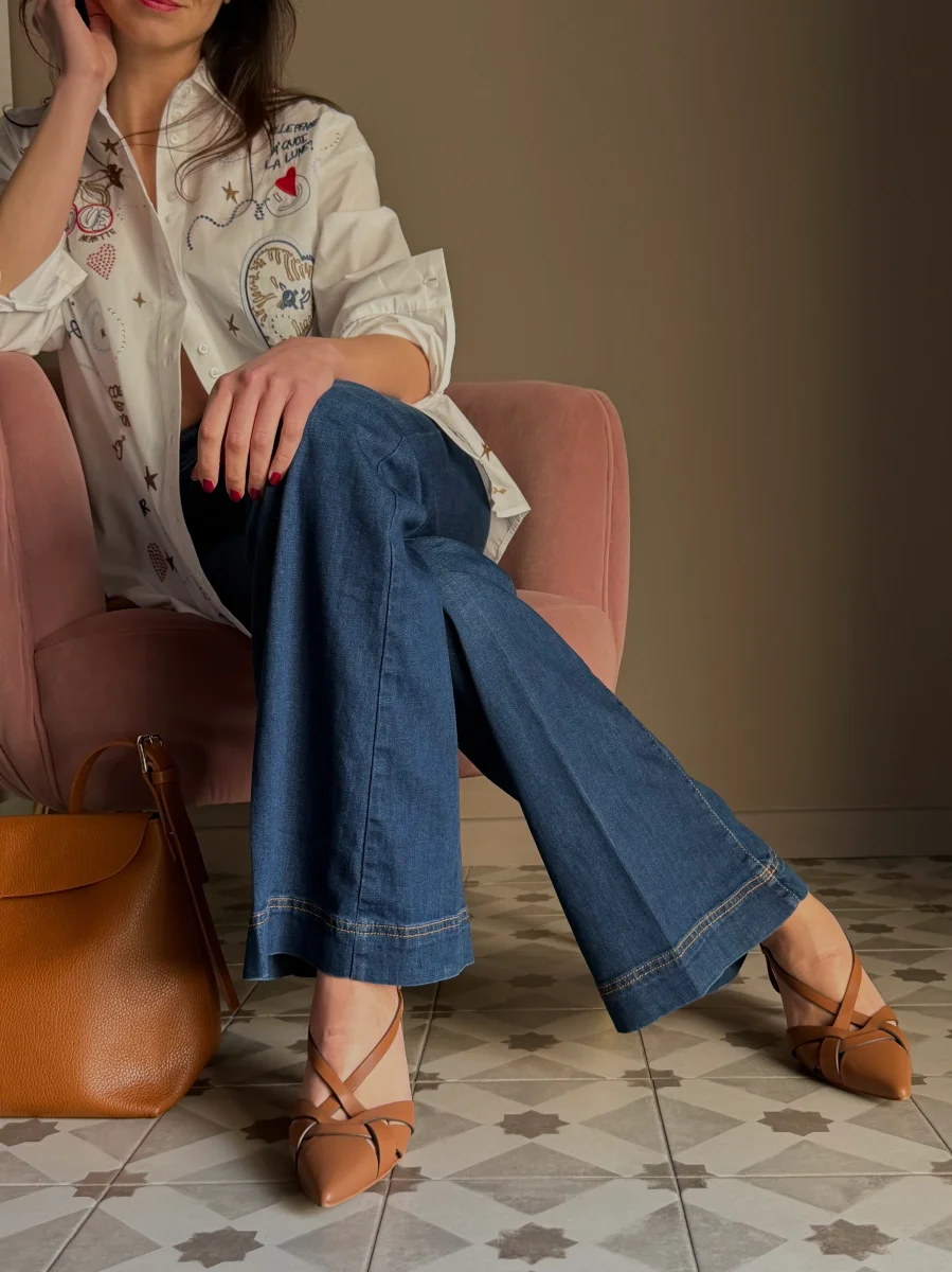 Slingback intrecciata Bibi Lou - immagine 8