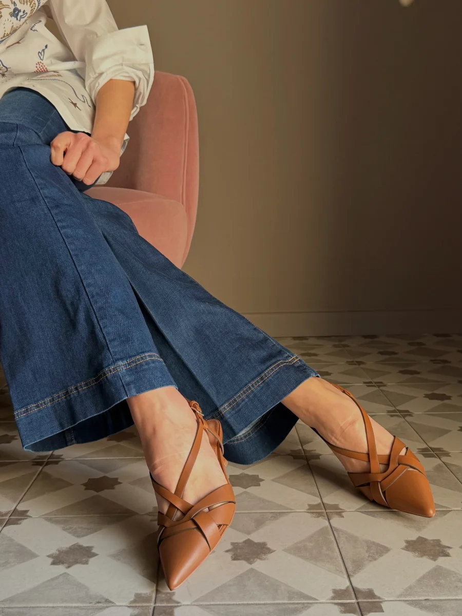 Slingback intrecciata Bibi Lou - immagine 4