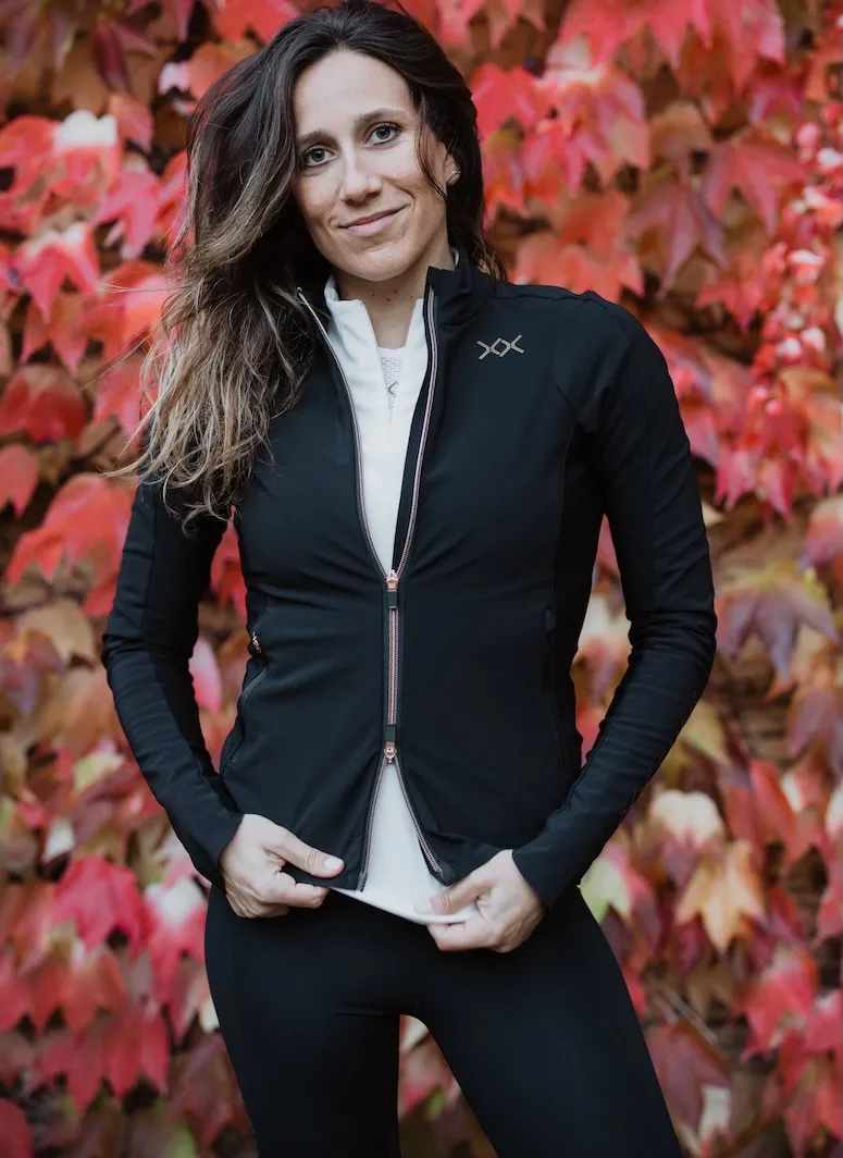 Giacca Softshell Antivento Da Ciclismo Donna Sublime Nera - immagine 4
