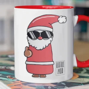 Tazza Babbo Natale - di Little Meh