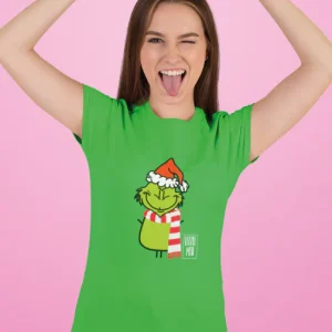 Maglietta Grinch - di Little Meh