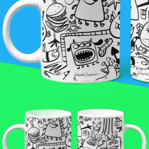 Tazza "Mostrini" di Libertà Creativa