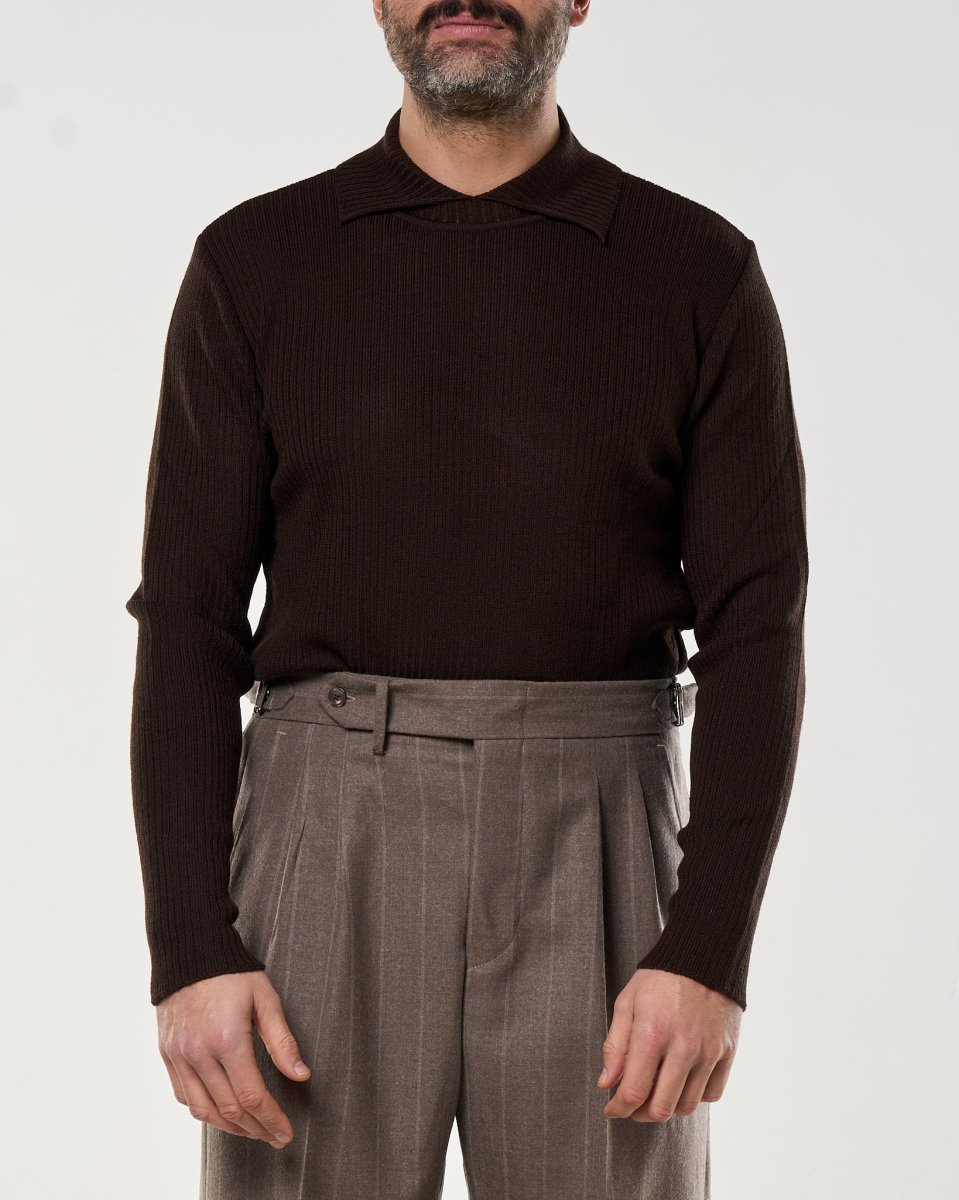 Maglia Collar Twist Moro - immagine 2