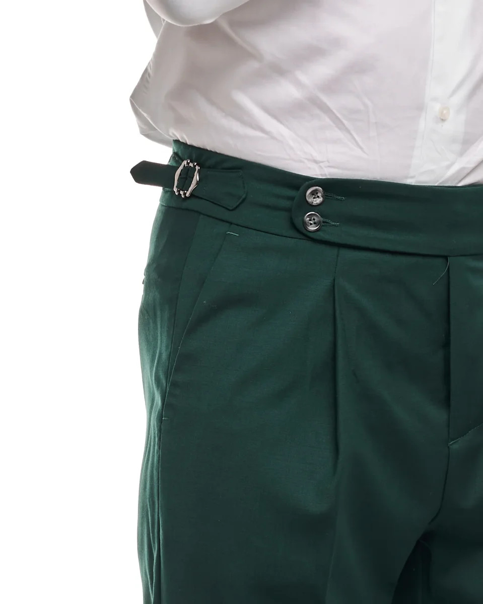 Pantalone con Bustino Tondo Verde Smeraldo Miami - immagine 5